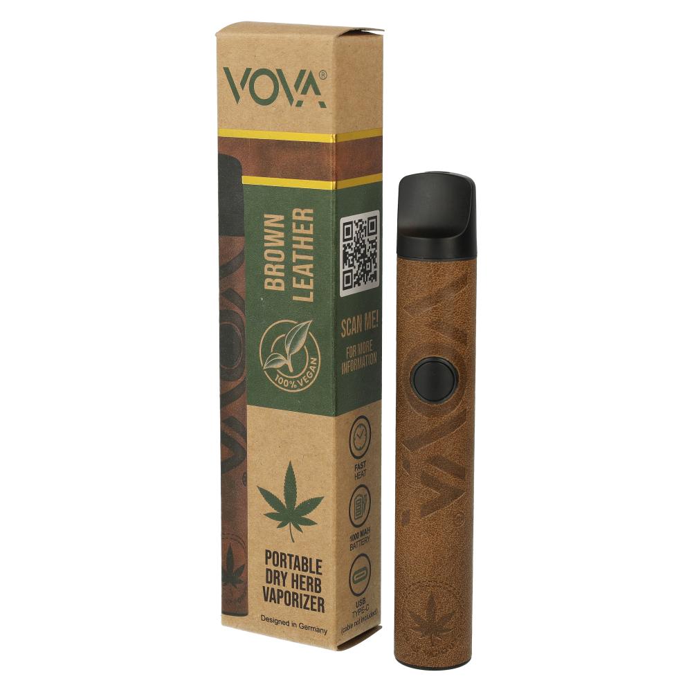VOVA vaporizer  black leather